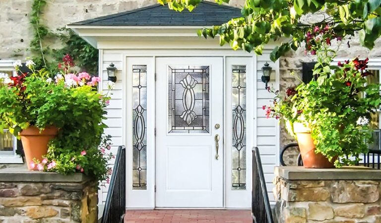 private house door